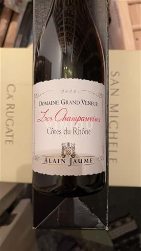 Rhônedalen Côtes-du-rhône Domaine Grand Veneur Les Champauvins 2020