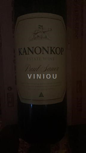 Pobrežní oblast Stellenbosch Kanonkop Paul Sauer 2012