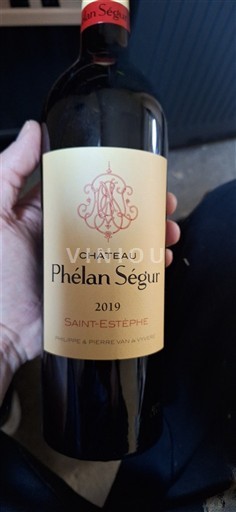 Bordeaux Saint-Estèphe Château Phélan Ségur 2019