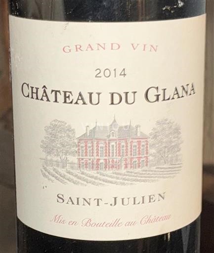Bordeaux Saint-Julien Château Glana 2014