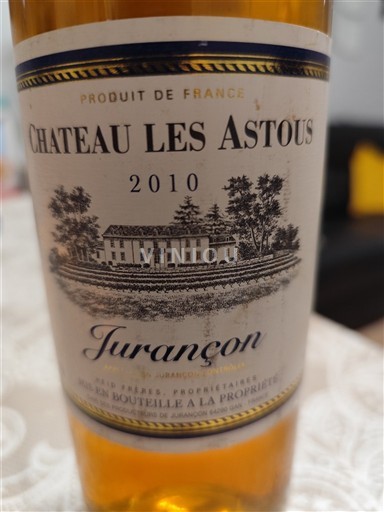 Zuidwest-Frankrijk Jurançon Château Les Astous 2010