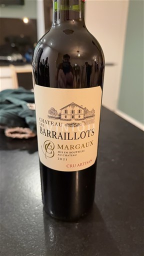 Bordeaux Margaux Château Les Barraillots 2021