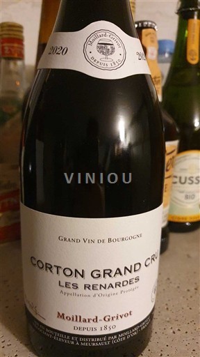 Burgundsko Corton Grand Cru Moillard-Grivot Les Renardes 2020