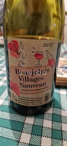 Beaujolais Niet gespecificeerd Domaine Maxime Chavet 2025