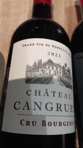 Bordeaux Médoc Château Cangrue 2021