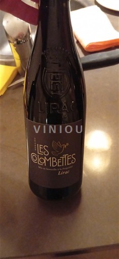 Rhônen laakso Lirac Les Colombrettes Ei vuosikertaa