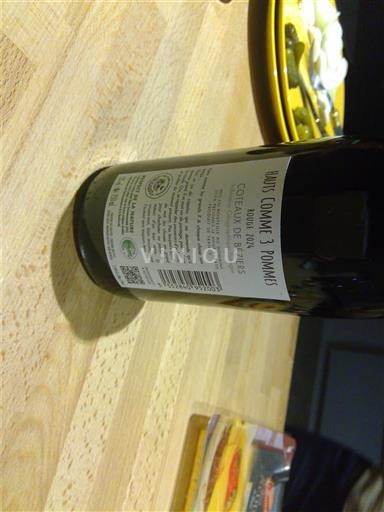 Languedoc và Roussillon Coteaux de Béziers Preignes Le Vieux Nuits Comme 3 Pommes 2024