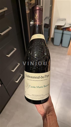 Údolí Rhôny Châteauneuf-du-Pape Henri Bonneau et Fils Marie Beurrier 2016