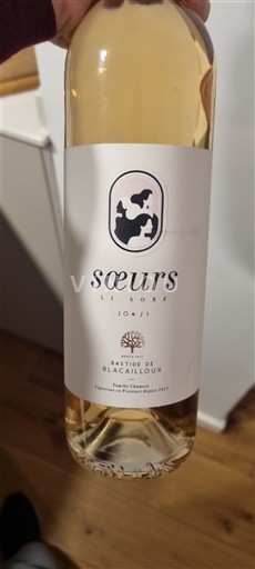 Provence Coteaux Varois en Provence Bastide de Blacailloux Sœurs 2023