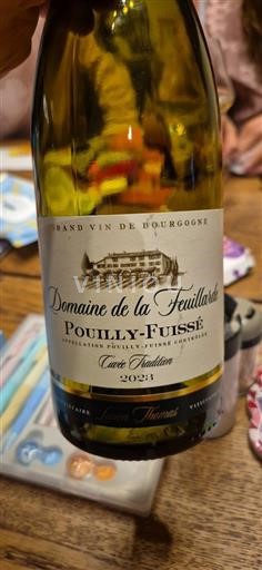 Burgundi Pouilly-fuissé Domaine La Feuillarde Selection 2023