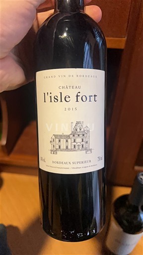 Bordeaux Bordeaux superiore Château L'Isle Fort 2015