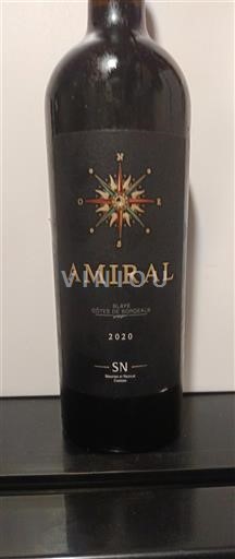 Bordeaux Côtes-de-Bordeaux Amiral 2020