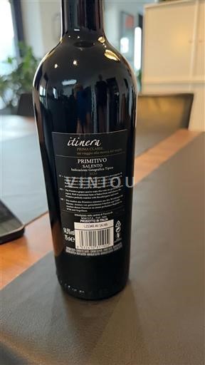 Puglia Susumaniello Salento Itinera 2020