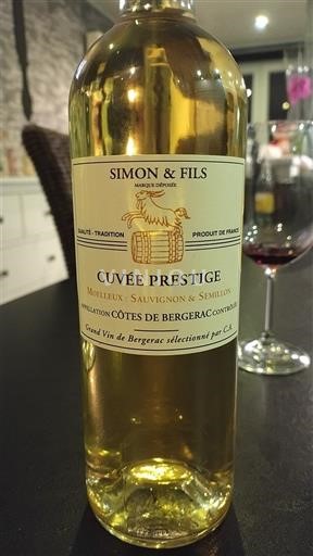 Zuidwest-Frankrijk Côtes-de-Bergerac Simon & Fils Prestige Niet-geïntegreerd