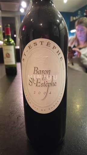 Burdeos Saint-Estèphe Baron de St-Estèphe 2004