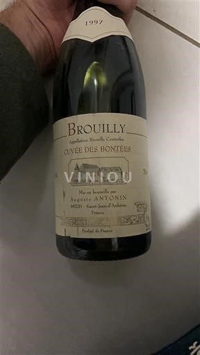 Beaujolais Brouilly Jacques Antonin des Bonites 1997