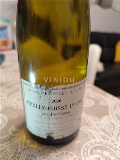 Burgund Pouilly-fuissé Premier Cru Domaine Daniel Pollier Les Perrières 2020