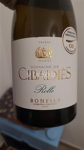 Languedoc và Roussillon Coteaux d'Ensérune Domaine Cibadiès Rolle 2024