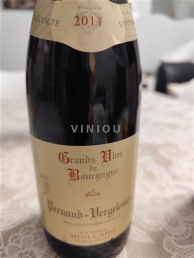 Bourgogne Pernand-vergelesses Moillard 2011