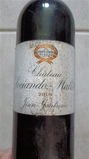 Бордо Го-Медок Château Sociando-Mallet 2010