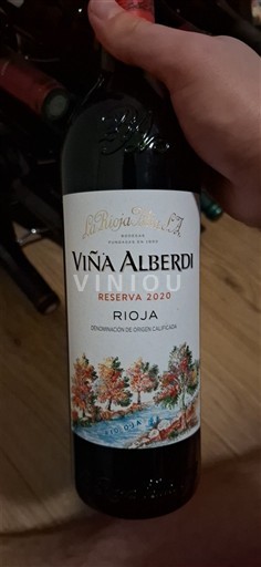 La Rioja Rioja La Rioja Alta Viña Alberdi Reserva 2020