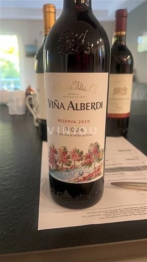 La Rioja rioja La Rioja Alta Viña Alberdi Reserva 2020