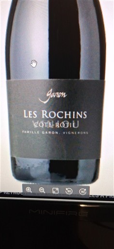 Thung lũng Rhône Côte-rôtie Domaine Garon Les Rochins 2022