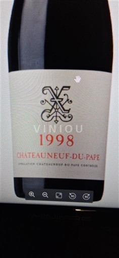 Thung lũng Rhône Châteauneuf-du-pape Xavier Vignon 1998