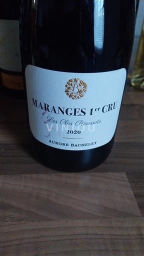 Borgoña No especificado Premier Cru Aurore Bachelet Les Clos Roussots 2020