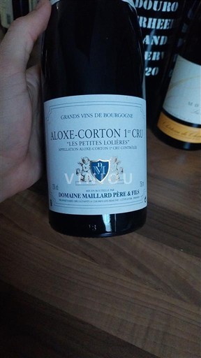 Burgundy Aloxe-Corton Premier Cru Domaine Maillard Père & Fils Les Petites Lolières Non-Vintage
