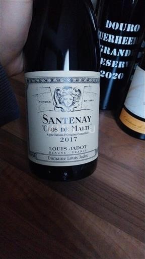 Burgundy Santenay Domaine Louis Jadot Clos de Malte 2017