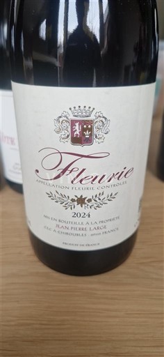 Beaujolais Fleurie Jean-Pierre Large 2024