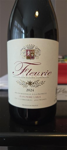 Beaujolais Fleurie Jean-Pierre Large 2024