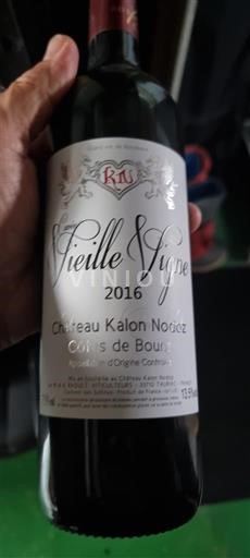 Burdeos Côtes-de-bourg Château Kalon Nodicz Vieille Vigne 2016