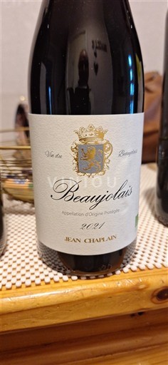 Beaujolais Jean Chaplain 2021
