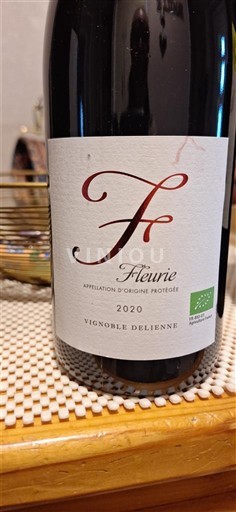 Beaujolais Fleurie Vignoble Delienne 2020