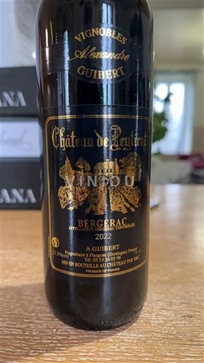 Sudoeste Bergerac Château Peyterch 2022