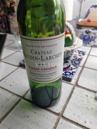 Bordeaux Pessac-Léognan Château Naudin-Larchey 2002