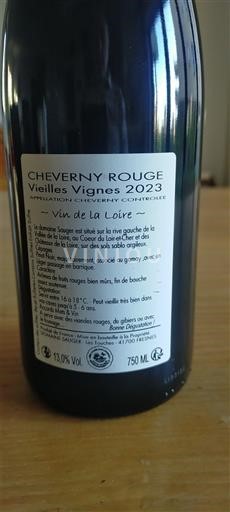 Dolina Loare Cheverny Vieilles Vignes 2023