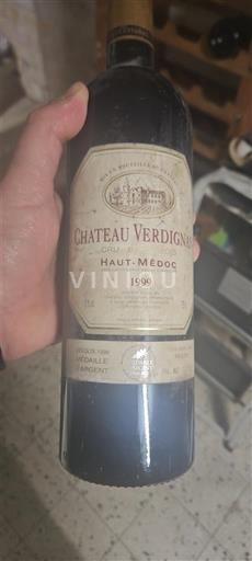 Bordeaux Haut-Médoc Château Verdignan 1999
