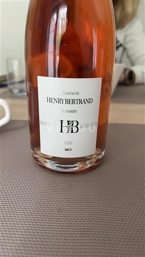 Šampanja Šampanjec Henry Bertrand Neleten.