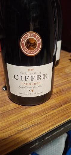 Languedoc Faugères Château Ciffre 2020