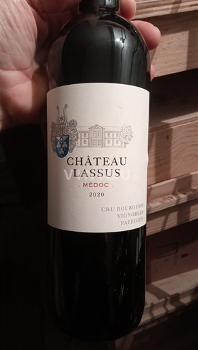Burdeos Médoc Cru Bourgeois Château Lassus 2020