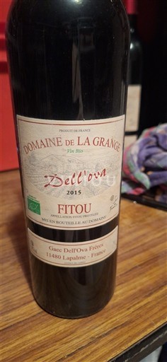 Languedoc Fitou Domaine La Grange Dell'ova 2015