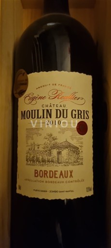 Bordeaux Château Moulin du gris 2010