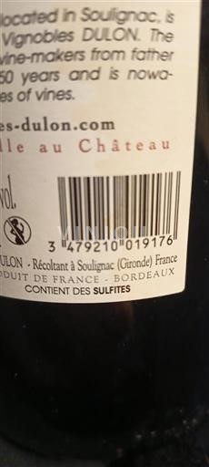 Bordeaux Vignobles Dulon Không niên vụ