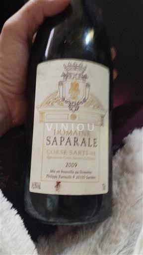Corse Sartène Domaine Saparale 2009