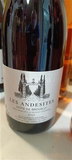 Beaujolais Côte-de-brouilly Louis Leyre-Loup Les Andesites 2021