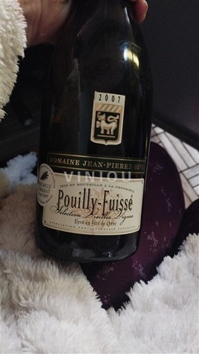 Burgundy Pouilly-Fuissé Domaine Jean-Pierre Sève Sélection Vieilles Vignes Élevé en Fûts de Chêne 2007