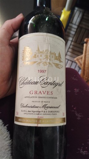 Bordeaux Graves Château Cantegril 1997